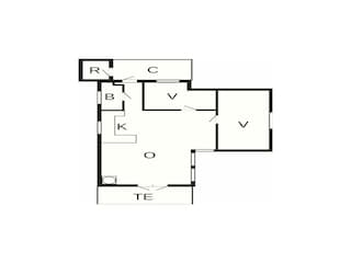 Ferienhaus Ebeltoft Grundriss 2