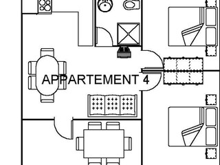 Apartamento de vacaciones Karlobag Plano de planta 11