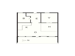 Vakantiehuis Ærøskøbing Grondplan 8