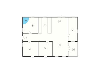 Maison de vacances Hou Plan d'étage 9