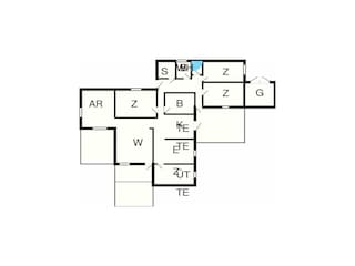 Maison de vacances Kongsmark Plan d'étage 2