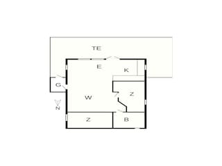 Holiday house Aalbæk Floor Plan 26