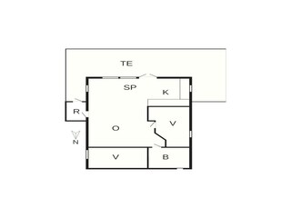 Maison de vacances Aalbæk Plan d'étage 25