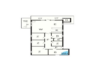 Holiday house Nørre Nebel Floor Plan 2