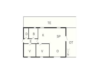 Holiday house Tversted Floor Plan 5