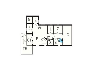 Maison de vacances Søndervig Plan d'étage 40