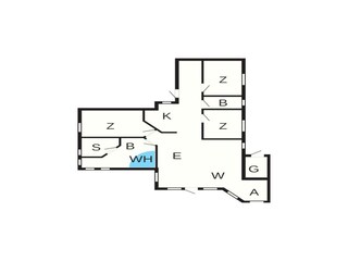 Vakantiehuis Løkken Grondplan 36