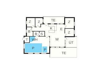 Ferienhaus Thorup Strand Grundriss 4
