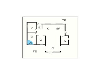Holiday house Egense Floor Plan 37