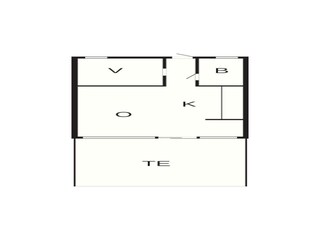 Appartement Vejers Strand Grondplan 43