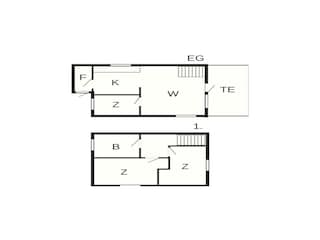 Maison de vacances Havneby Plan d'étage 45