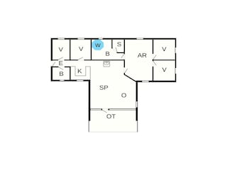 Ferienhaus Løkken Grundriss 3