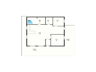 Casa per le vacanze Løkken Pianta del piano 3