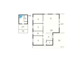Holiday house Gjellerodde Floor Plan 37