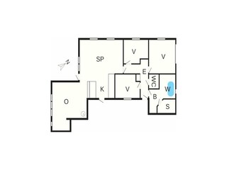 Vakantiehuis Juelsminde Grondplan 35