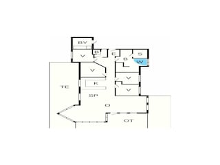 Vakantiehuis Sømarken Grondplan 28