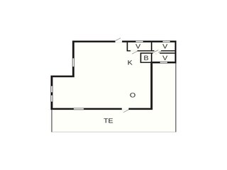 Vakantiehuis Bønnerup Strand Grondplan 29