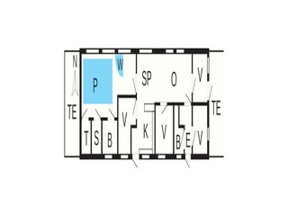 Maison de vacances Saltum Plan d'étage 32