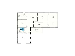 Holiday house Mandø Floor Plan 4