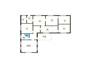 Holiday house Mandø Floor Plan 3