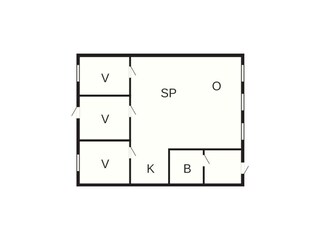 Appartement Millinge Plan d'étage 30