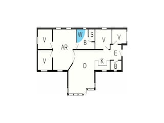Holiday house Hals Floor Plan 3