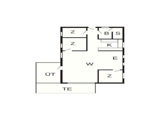 Ferienhaus Ørsted Grundriss 2