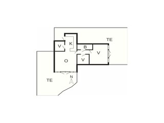 Vakantiehuis Marielyst Grondplan 3