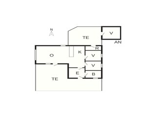 Casa per le vacanze Vestervig Pianta del piano 38