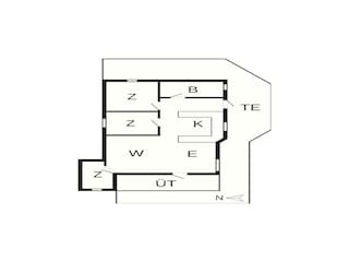 Ferienhaus Løkken Grundriss 2