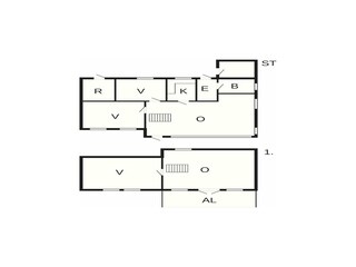 Casa de vacaciones Skaven Strand Plano de planta 3