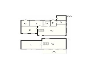 Casa de vacaciones Skaven Strand Plano de planta 2