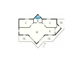Maison de vacances Vestervig Plan d'étage 24