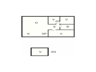 Vakantiehuis Gilleleje Grondplan 41