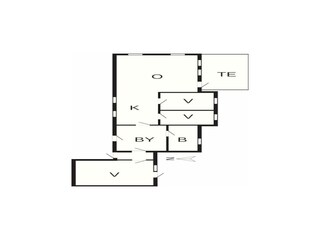 Maison de vacances Vesløs Plan d'étage 34