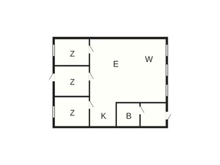 Apartment Millinge Floor Plan 3
