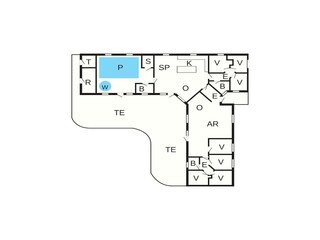 Maison de vacances Tisvildeleje Plan d'étage 50