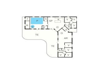 Vakantiehuis Tisvildeleje Grondplan 41