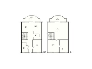 Maison de vacances Vaeggerløse Plan d'étage 40