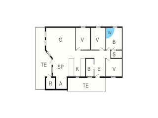 Holiday house Tranum Strand Floor Plan 40