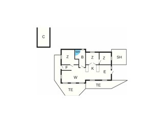 Casa de vacaciones Trend Plano de planta 8