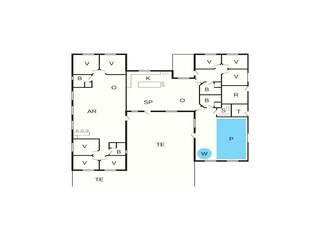 Maison de vacances Marielyst Plan d'étage 36