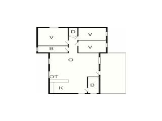 Ferienhaus Vorupør Grundriss 9