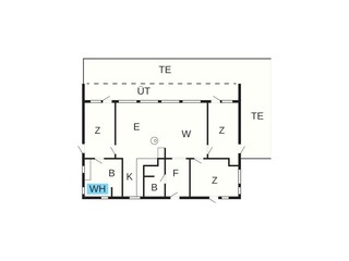 Ferienhaus Tranum Strand Grundriss 40