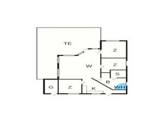 Ferienhaus Südwestseeland Grundriss 23