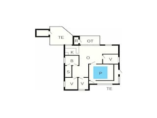 Ferienhaus Ørsted Grundriss 37