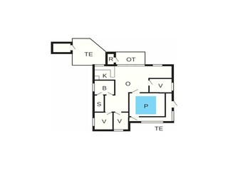 Maison de vacances Ørsted Plan d'étage 5