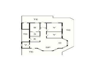 Maison de vacances Lønstrup Plan d'étage 6