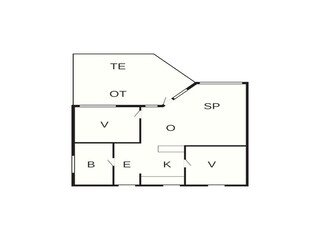Maison de vacances Oksbøl Plan d'étage 43