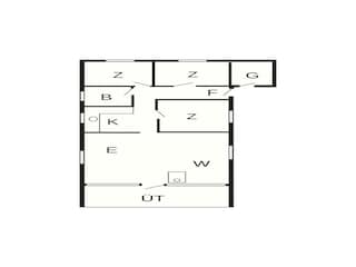 Ferienhaus Bønnerup Strand Grundriss 2